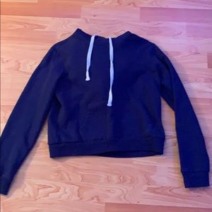 Crop hoodie